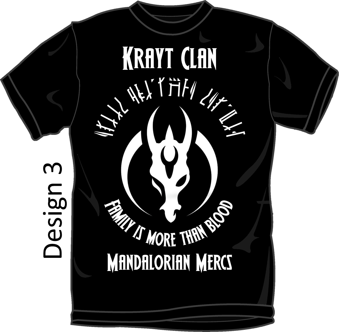 Krayt Clan 2016 T-Shirt Design Black 3 – LynnSense